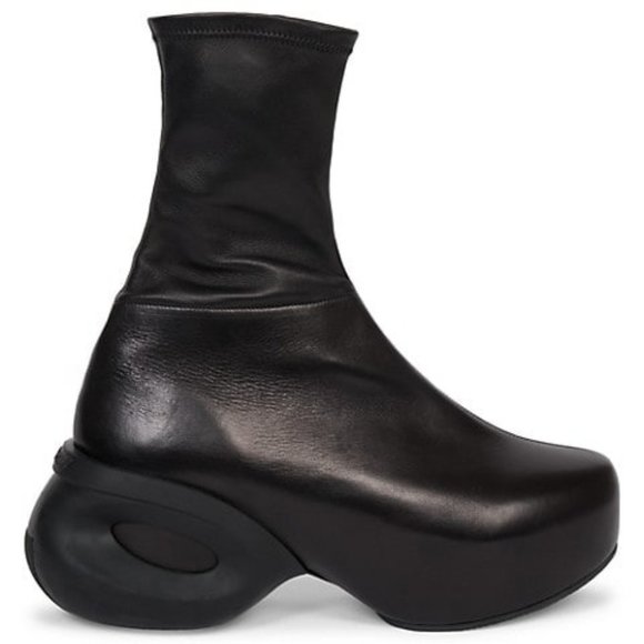 Givenchy G Clog Black Leather Ankle Boots - Size 36, Retail $1,295 - Picture 1 of 16